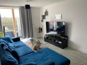 Entire Riverside Apartment with Balcony, London
